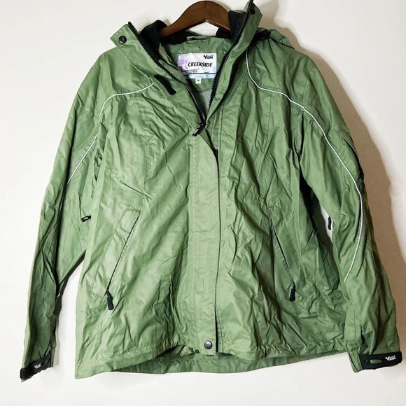 Viking Creekside Rain Jacket Gorpcore Wind Resistant Medium Outdoor Utility - Picture 2 of 13